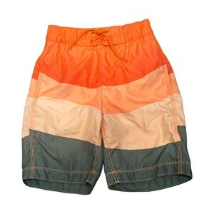 EUC Gap Boys Small Colorful Striped Swim Shorts